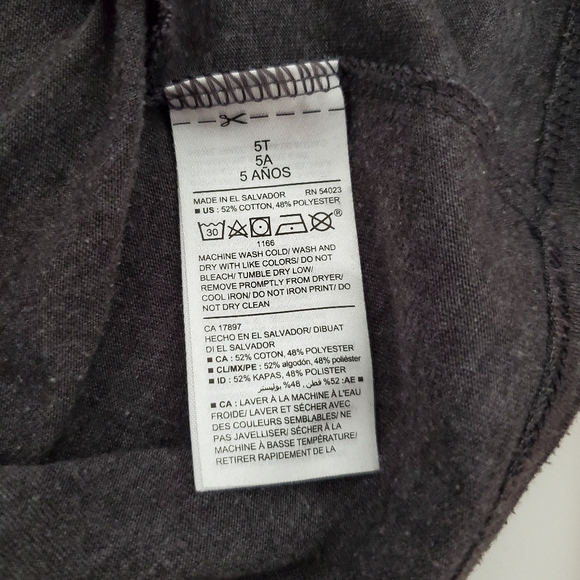 Toddler Garfield & Odie T-Shirt Size 5T - Picture 3 of 3